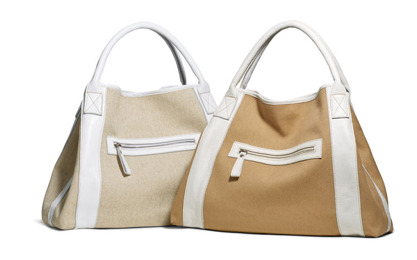 Michelle Tote - White