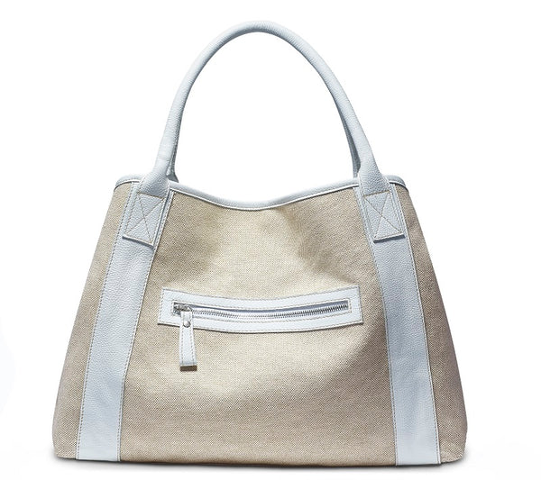 Michelle Tote - White