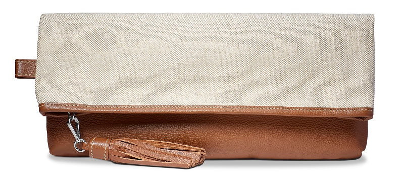 Agatha Clutch- Brown