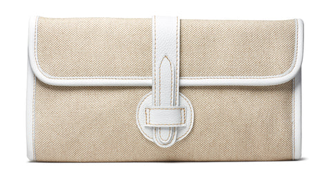 Adrian Clutch - White
