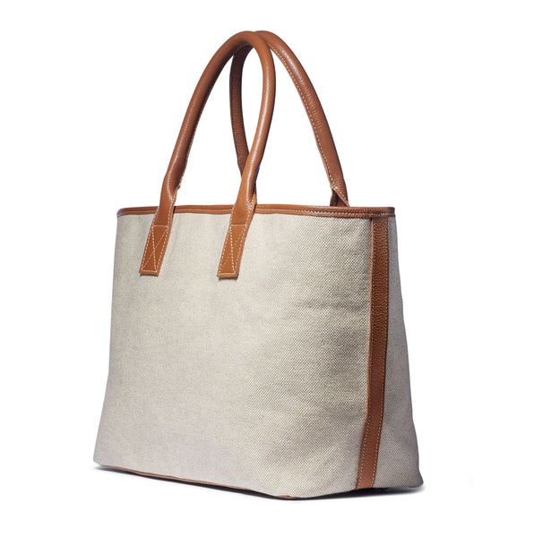 Lola tote- cognac