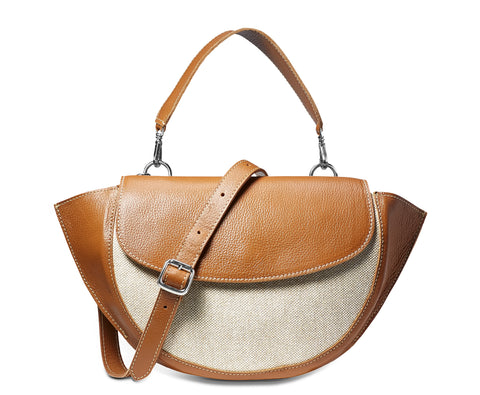 Alicia crossbody- cognac