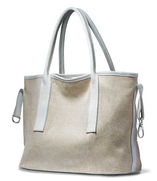 Carly Tote- White